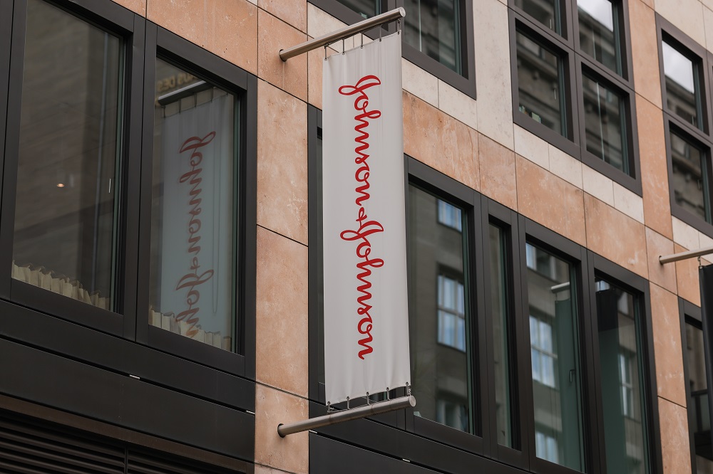 Johnson & Johnson sign